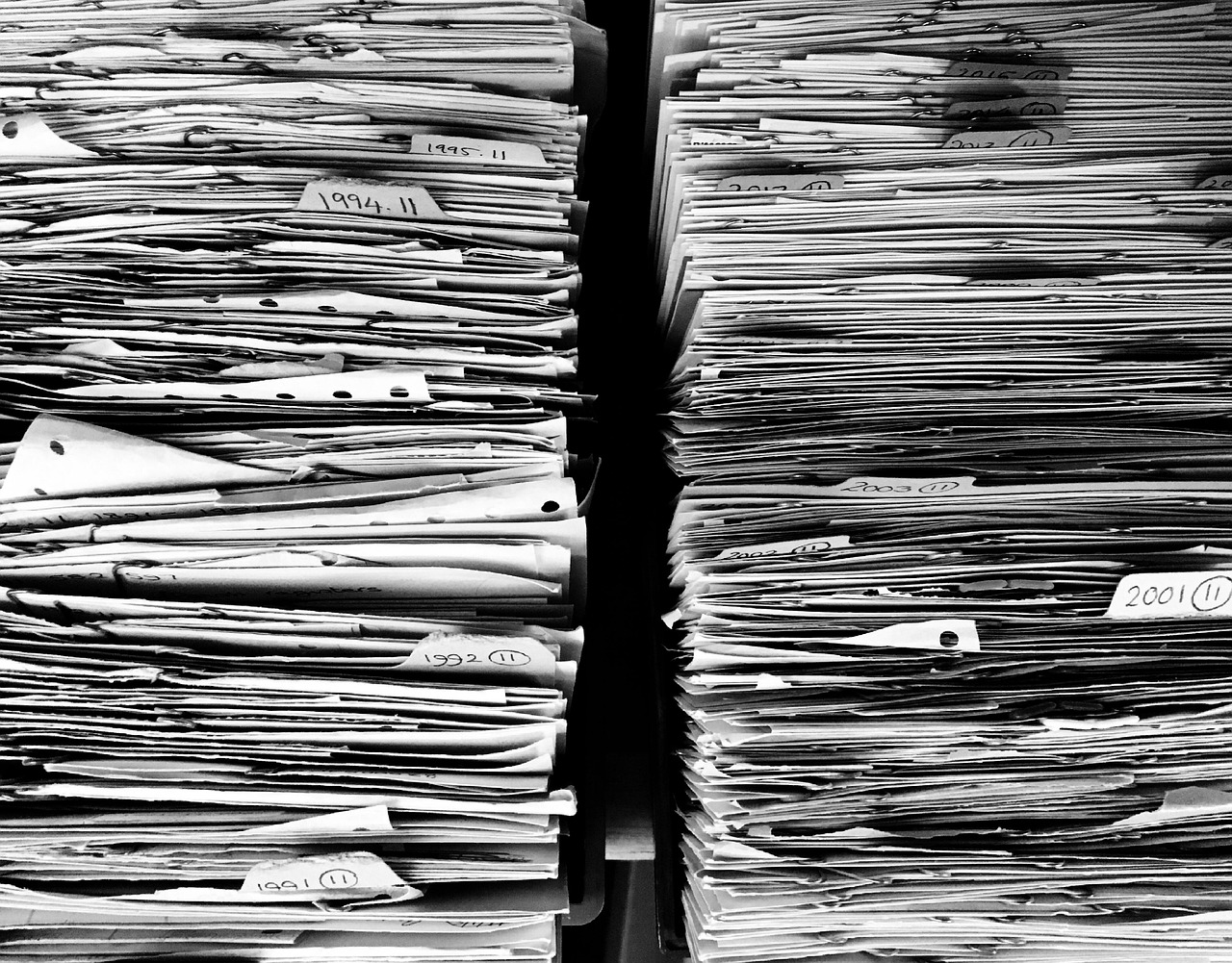 Files, paper, office — Skills and Qualities to Look for in a Karaoke Assistant